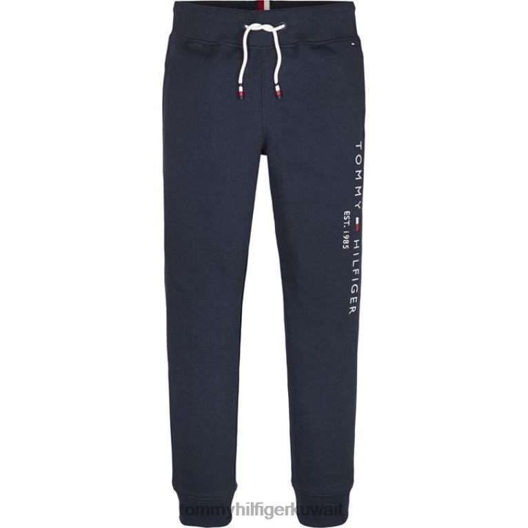 c87 توينافي Tommy Hilfiger الرضع Sweatpants الأساسية 4464420815