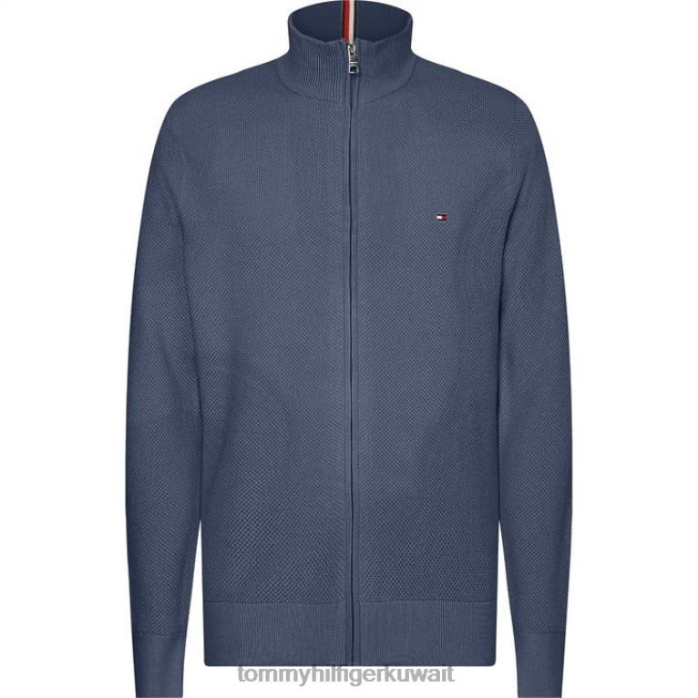 النيلي c9t Tommy Hilfiger هيكل بيكيه مضغوط من خلاله 4464420974
