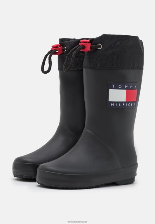 أسود Tommy Hilfiger للجنسين 446446291