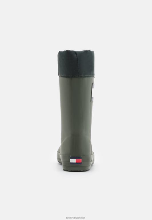 الأخضر العسكري Tommy Hilfiger com.wellies 446444636