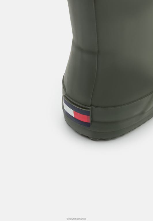 الأخضر العسكري Tommy Hilfiger com.wellies 446444636