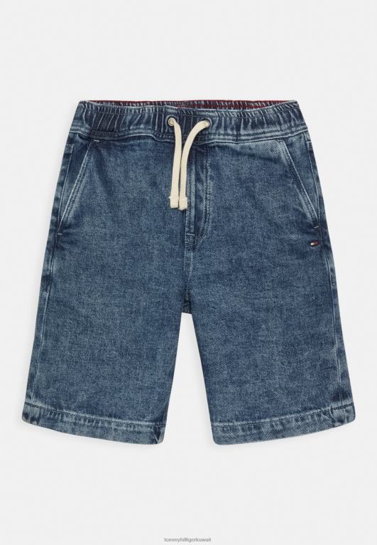 com.hemmpmidrigid Tommy Hilfiger ارتدي شورت جينز قصير 446448721