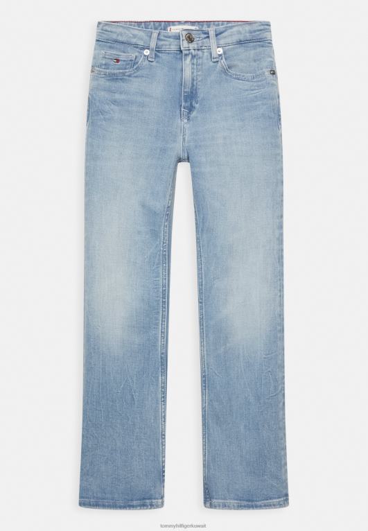 com.lightlhstretch Tommy Hilfiger الجينز المتوهج المترهل 446446411