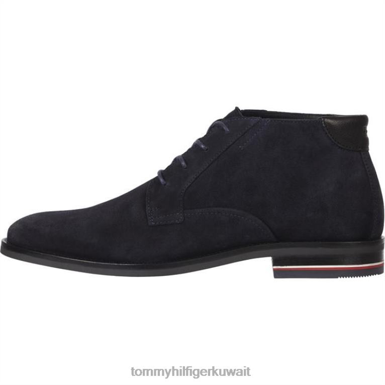 سماء الصحراء dw5 Tommy Hilfiger حذاء هيلفيغر من جلد الغزال المميز 4464420905