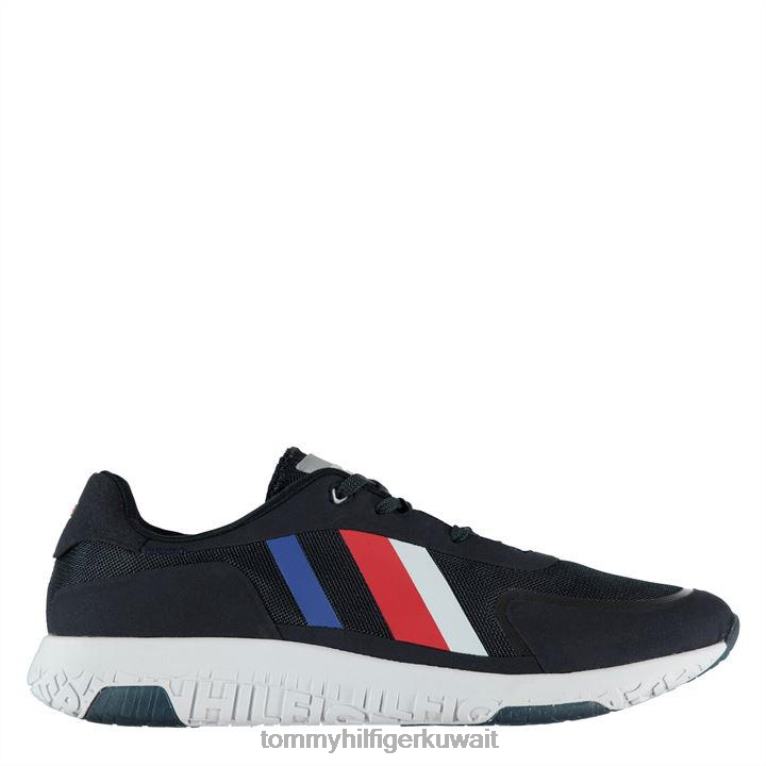 سماء الصحراء dw5 Tommy Hilfiger حذاء رياضي بنمط كتل الألوان 4464420910