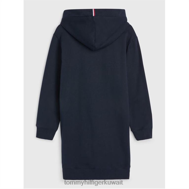 سماء الصحراء dw5 Tommy Hilfiger فستان عرق هوديي أساسي l/s 4464420939