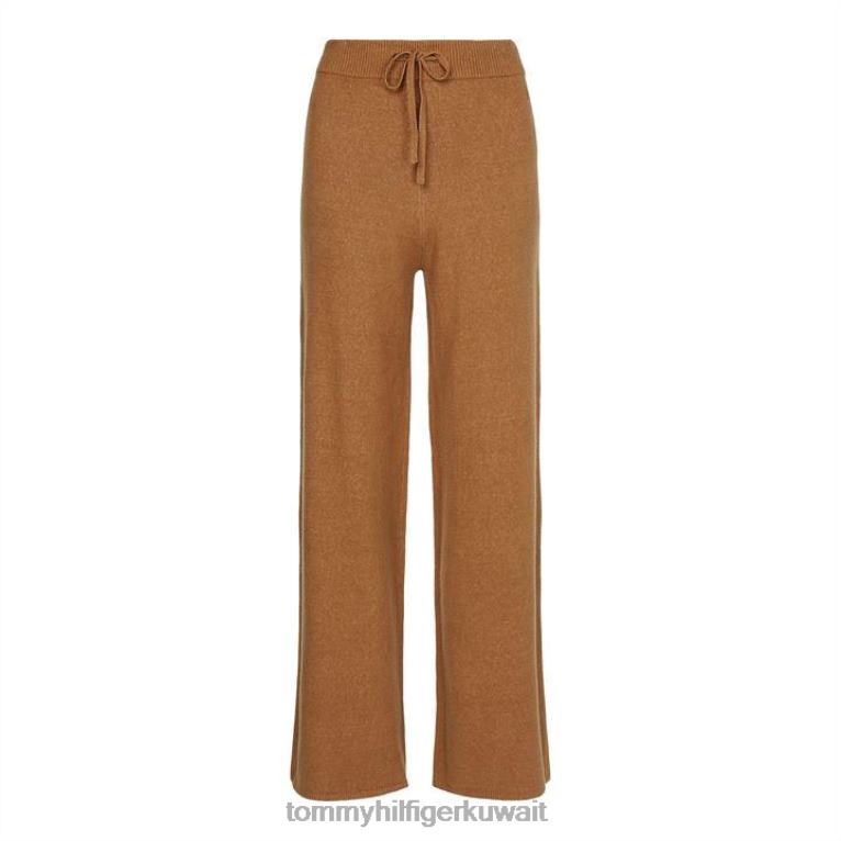 gw8 كو كاكي Tommy Hilfiger بنطال الركض المرن الواسع 4464420883