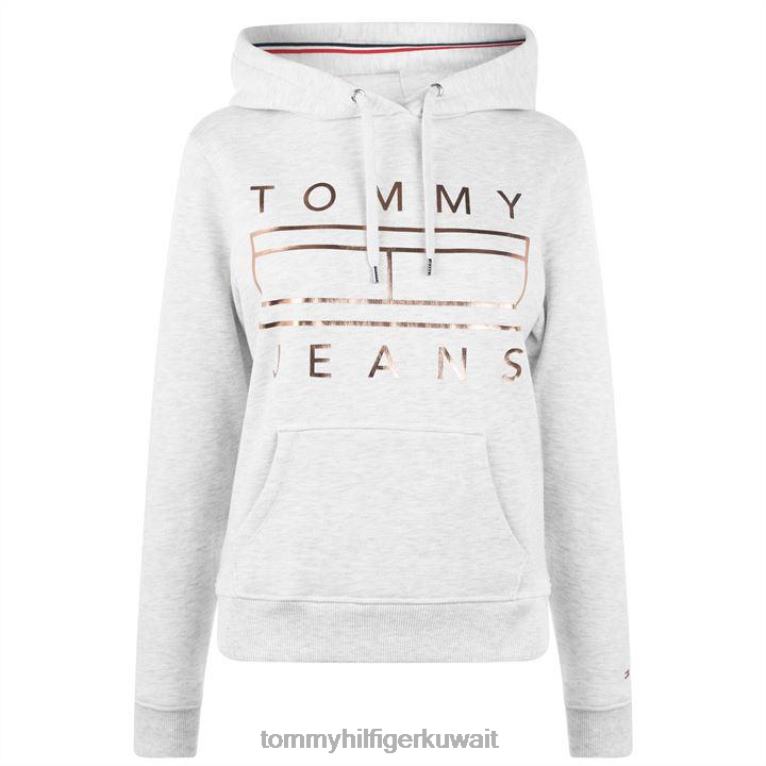 رمادي شاحب htr Tommy Hilfiger هوديي علم هيلفيغر 4464420585