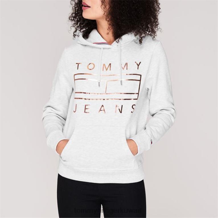 رمادي شاحب htr Tommy Hilfiger هوديي علم هيلفيغر 4464420585