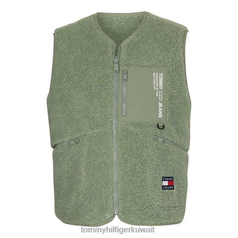 حكيم l0e Tommy Hilfiger سترة شيربا ذات وجهين 4464420991