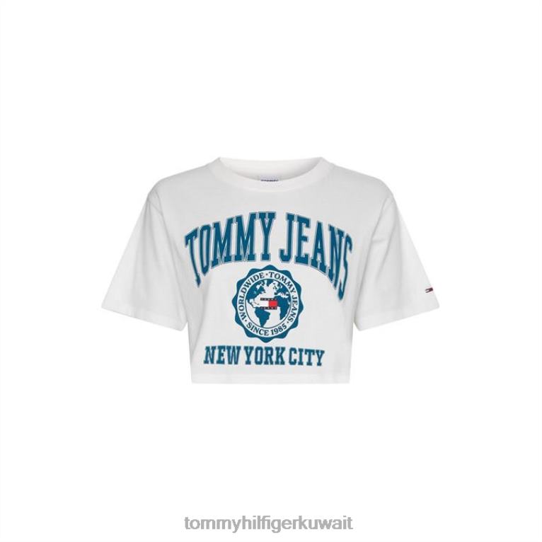 إكرو ybl Tommy Hilfiger قميص جامعي قصير 4464420571